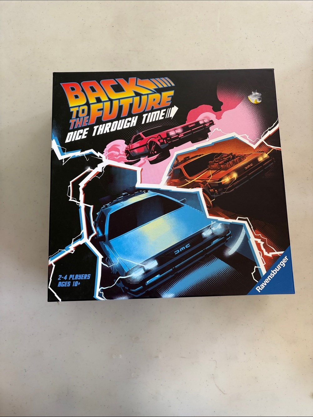 Back to the Future Board Game- Dice through time